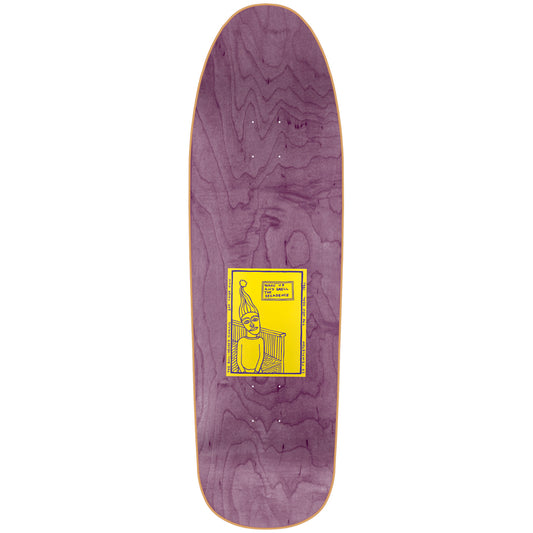 New Deal Skateboards Deck Ed Templeton Bullman HT Neon 9.375" Reissue