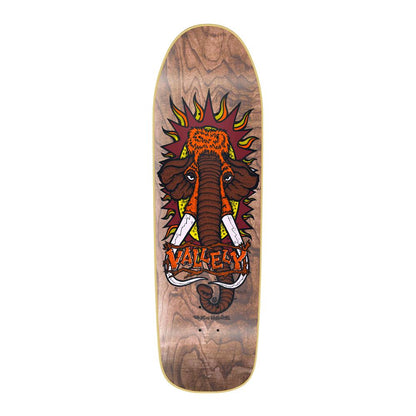 New Deal Skateboards Deck Mike Vallely Mammoth Brown 9.5" Reissue