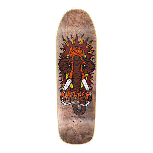New Deal Skateboards Deck Mike Vallely Mammoth Brown 9.5" Reissue