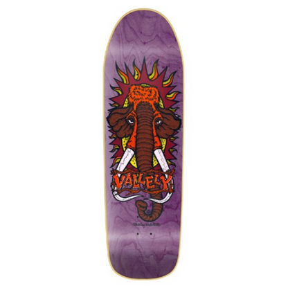 New Deal Skateboards Deck Mike Vallely Mammoth Purple 9.5" Reissue