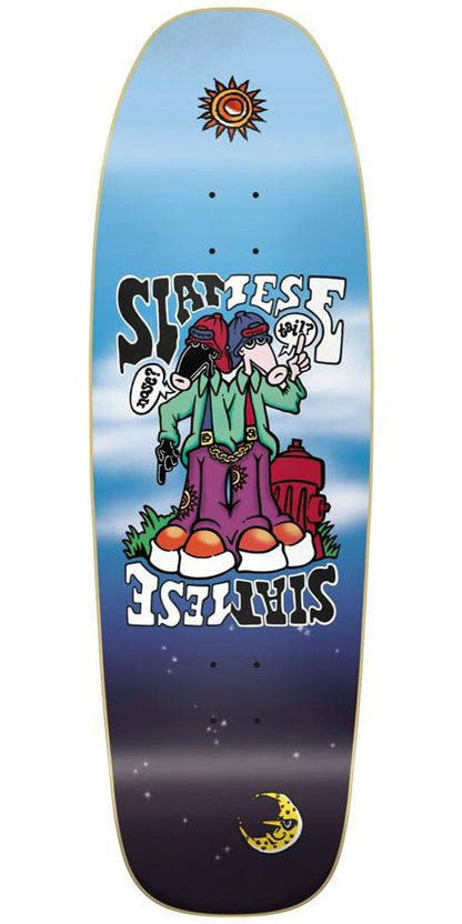 New Deal Skateboards Deck Siamese Slick 9.375" Reissue