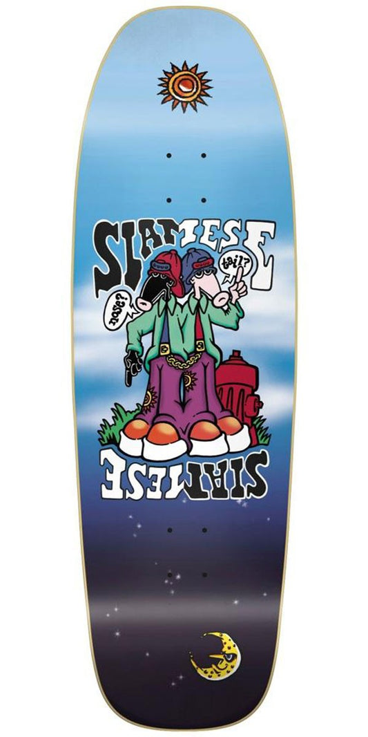 New Deal Skateboards Deck Siamese Slick 9.375" Reissue