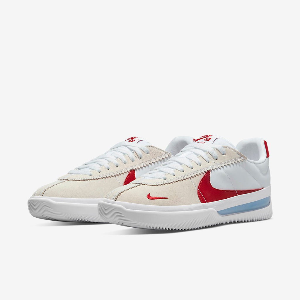 Nike Sb Shoes Brsb White Red Royal Blue Ribbon Us Size Skate Sneakers