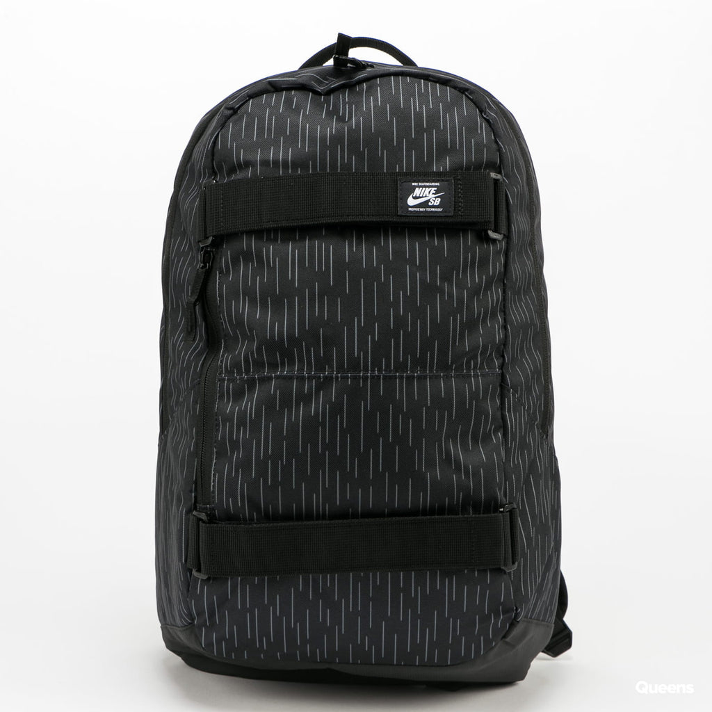 Nike Sb Backpack Courthouse Black Lines Skateboard Straps Bag