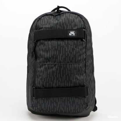 Nike SB Backpack Courthouse Black Lines Skateboard Straps Bag