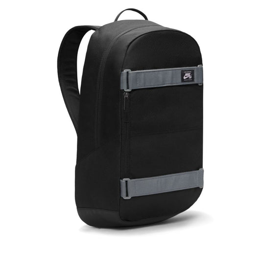 Nike SB Backpack Courthouse Black/Smoke Grey Skateboard Straps School Travel Bag