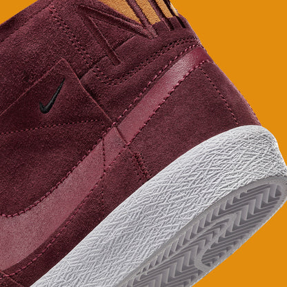 Nike SB Shoes Blazer Mid Night Maroon Rosewood PRM US SIZE Skate Sneakers