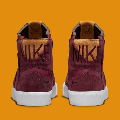 Nike SB Shoes Blazer Mid Night Maroon Rosewood PRM US SIZE Skate Sneakers