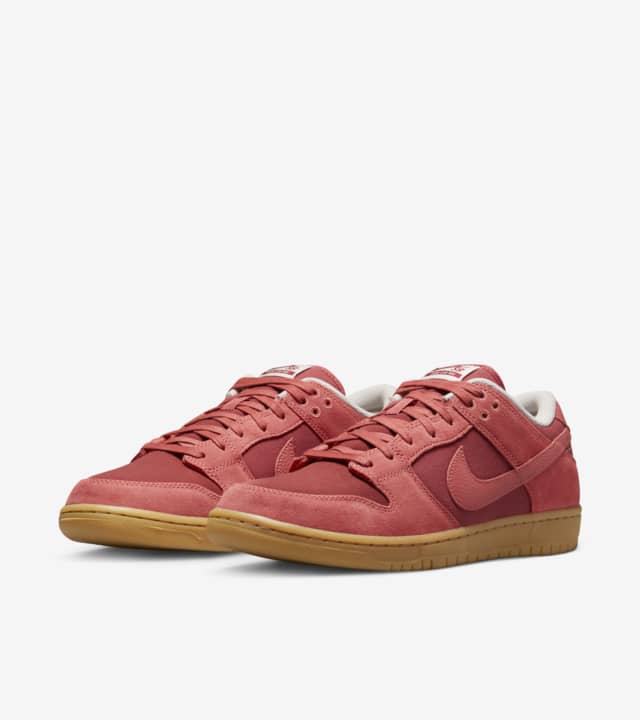 Nike Sb Shoes Dunk Low Pro Adobe Phantom Gum Premium Us Size Skate Sneakers
