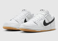Nike Sb Shoes Dunk Low Pro White Gum Us Size Skate Sneakers