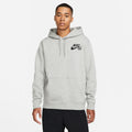 Nike Sb Icon Hoodie Dark Grey Heather Pullover Skate Hood