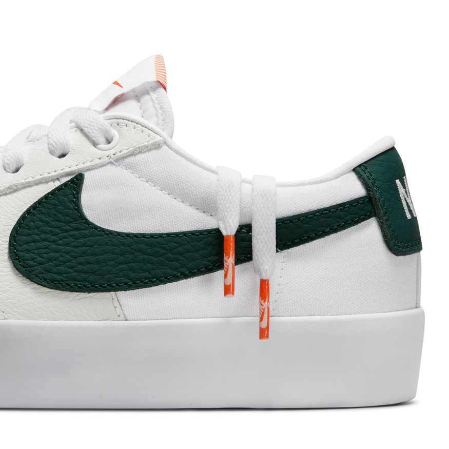 Nike SB Shoes Blazer Low Pro GT ISO White/White-Pro Green US SIZE Sneakers