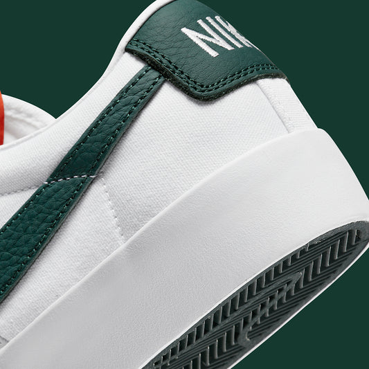 Nike SB Shoes Blazer Low Pro GT ISO White/White-Pro Green US SIZE Sneakers