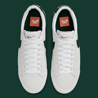 Nike SB Shoes Blazer Low Pro GT ISO White/White-Pro Green US SIZE Sneakers