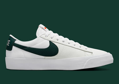 Nike SB Shoes Blazer Low Pro GT ISO White/White-Pro Green US SIZE Sneakers