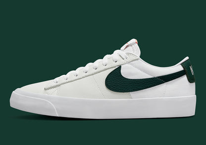 Nike SB Shoes Blazer Low Pro GT ISO White/White-Pro Green US SIZE Sneakers