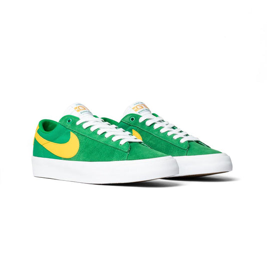 Nike SB Shoes Blazer Low Pro GT Lucky Green / Gold US SIZE Skate Sneakers