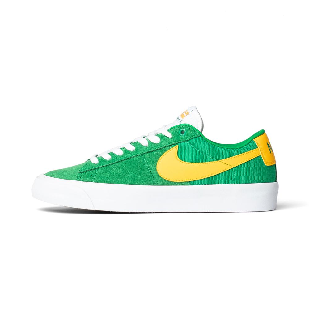 Nike SB Shoes Blazer Low Pro GT Lucky Green / Gold US SIZE Skate Sneakers