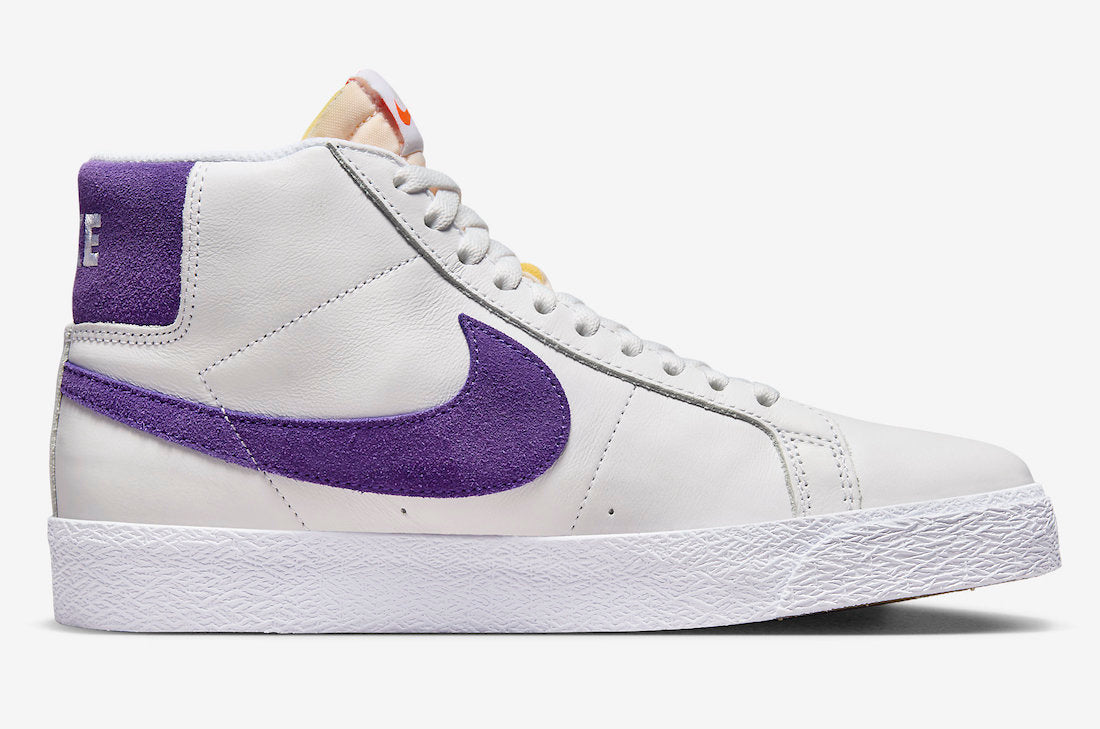 Nike SB Shoes Blazer Mid ISO Court Purple US SIZE Skateboard Sneakers