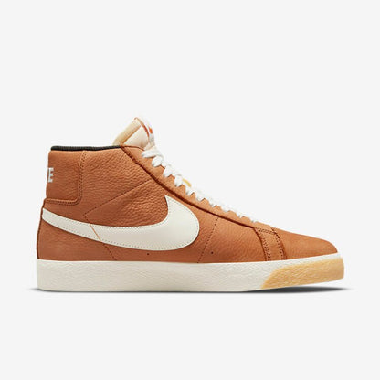 Nike SB Shoes Blazer Mid ISO Dark Russet/Sail Dark Black US SIZE Skate Sneakers