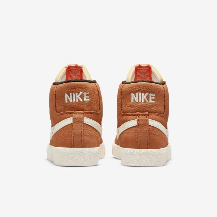 Nike SB Shoes Blazer Mid ISO Dark Russet/Sail Dark Black US SIZE Skate Sneakers