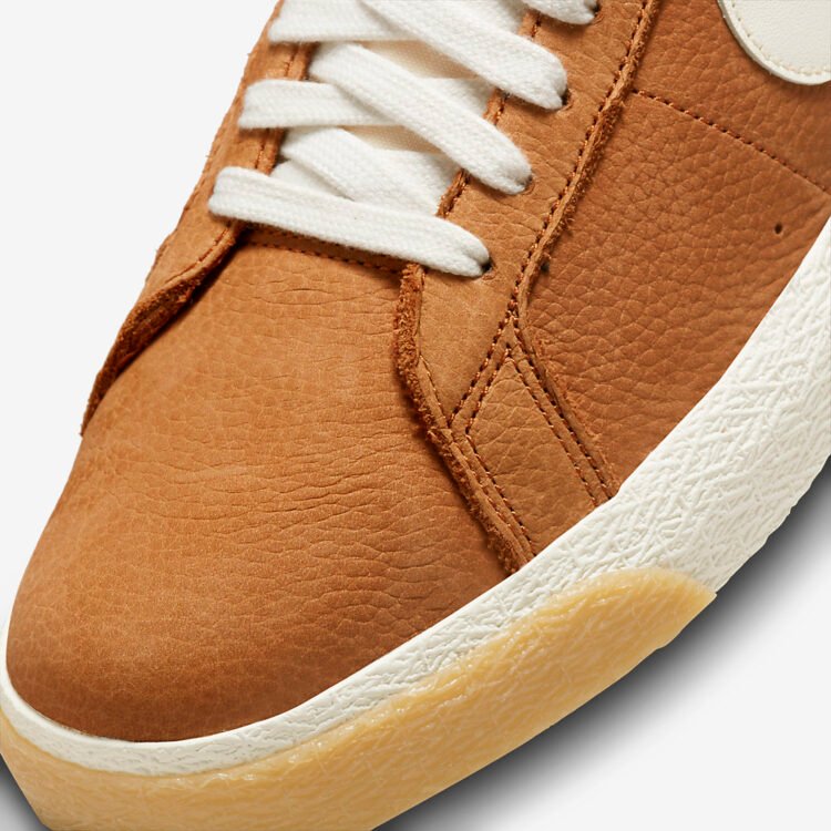Nike SB Shoes Blazer Mid ISO Dark Russet/Sail Dark Black US SIZE Skate Sneakers