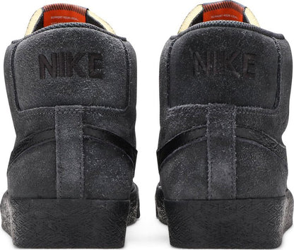 Nike SB Shoes Blazer Mid ISO Orange Label Dark Smoke Grey US SIZE Skate Sneakers