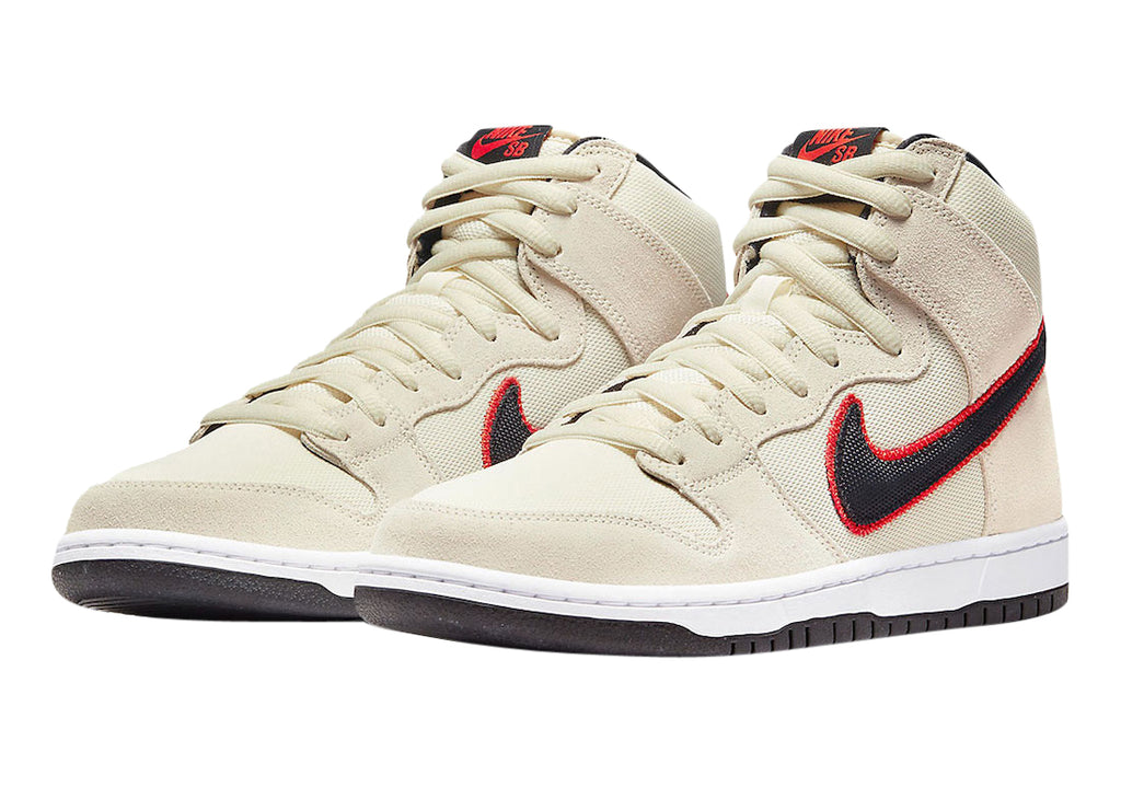 Nike Sb Shoes Dunk Hi Pro San Francisco Giants Coconut Milk Black Us Sneakers