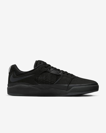 Nike SB Shoes Ishod PRM L Triple Black US SIZE Skateboard Sneakers
