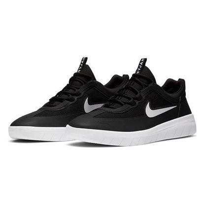 Nike SB Shoes Nyjah Free 2 Black White USA SIZE Skateboard Sneakers