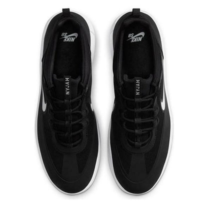 Nike SB Shoes Nyjah Free 2 Black White USA SIZE Skateboard Sneakers