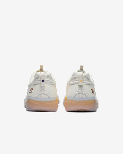 Nike SB Shoes Nyjah Free 2 NBA Summit White/Amarillo/White Skateboard Sneakers