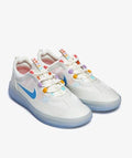 Nike Sb Shoes Nyjah Free 2 Summit White Coast Pink Salt Skateboard Sneakers