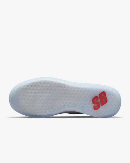 Nike SB Shoes Nyjah Free 2 Summit White/Coast-Pink Salt Skateboard Sneakers