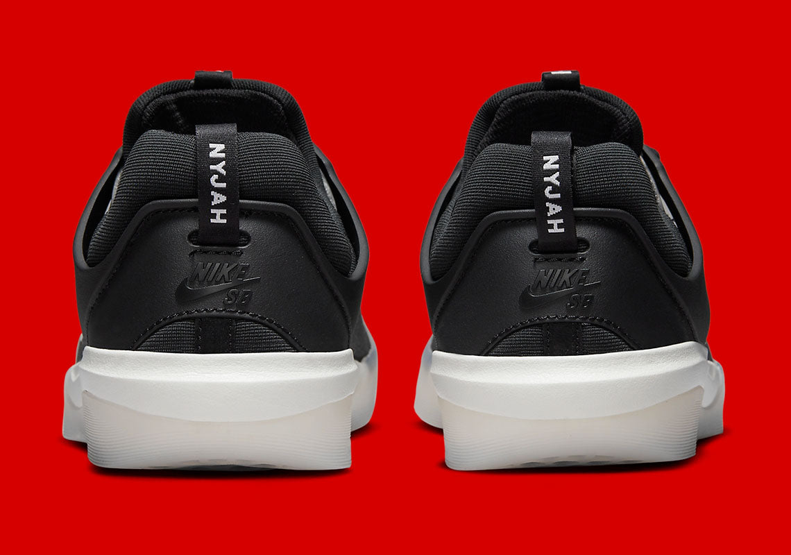 Nike SB Shoes Nyjah 3 Black White MENS US SIZE Skateboard Sneakers