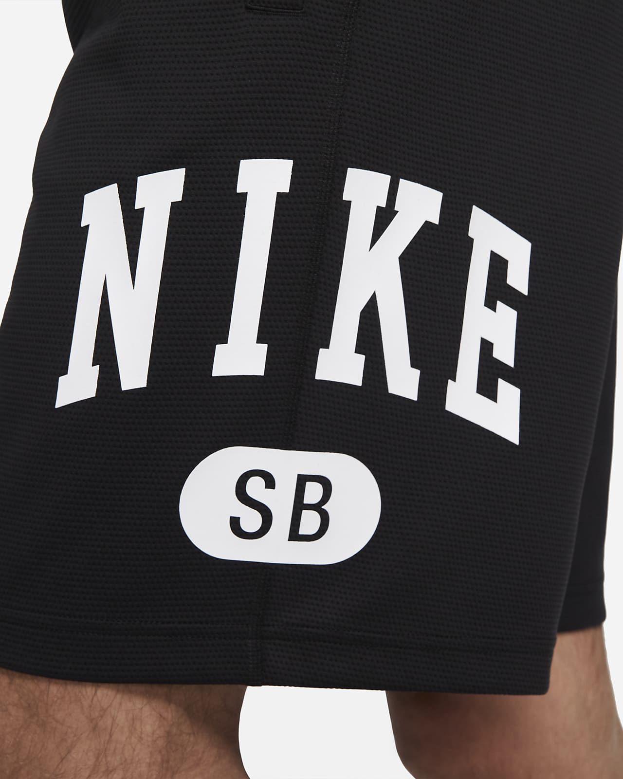 NIKE SB Sunday Shorts March Radness Black/White Dri-Fit Skateboard Short