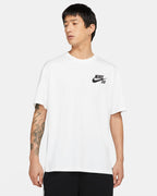Nike Sb Tee Logo Skate White Black Skateboard T Shirt