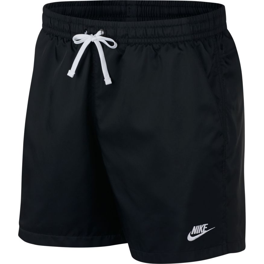 NIKE Shorts Sportswear Woven Flow Black/White Dri-Fit Skateboard Short