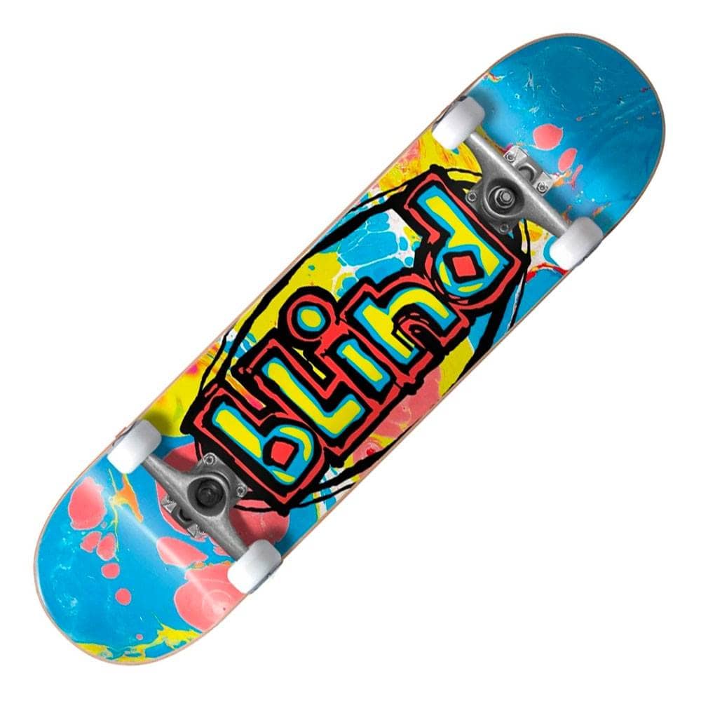 Blind Skateboard Complete OG Oval 7.625" Multi FP Premium