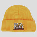 Passport Beanie Circle Saw Yellow Osfa Pass Port Skateboard Headwear