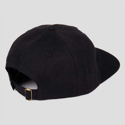 Passport Cap Vessels Black 5 Panel Strapback Pass port Skateboard Hat