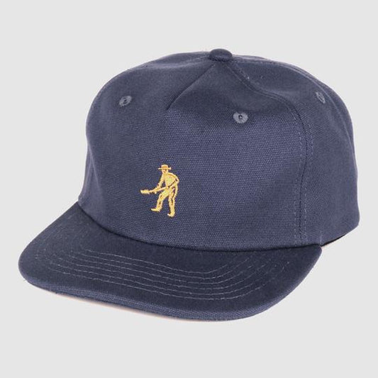 Passport Cap Workers 5 Panel Navy Strapback Pass port Skateboard Hat