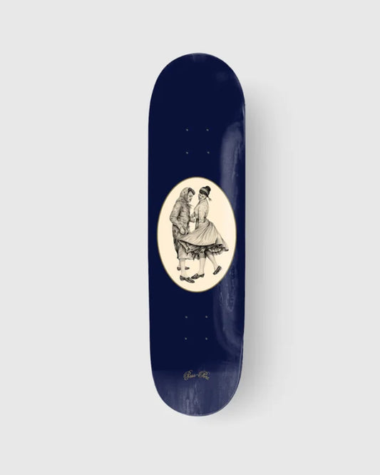 Passport Skateboards Deck Dancer Series Blue 8.5" Pass Port