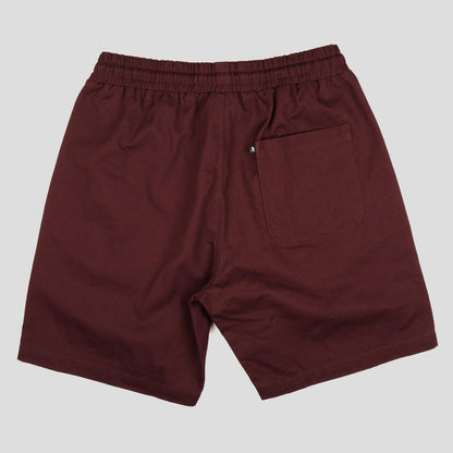 Passport Shorts P~P MISSING TILDE Maroon Pass port Skateboard Walkshorts