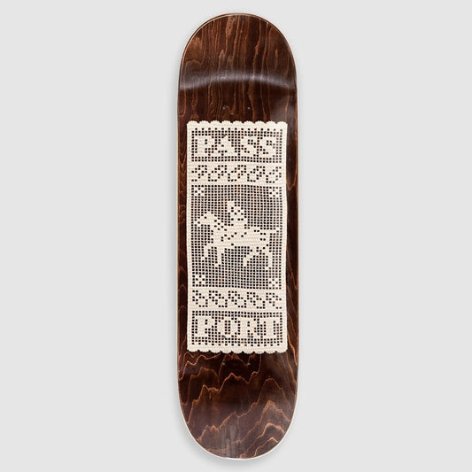 Passport Skateboards Deck Doily Series Horse 8.38" Pass Port