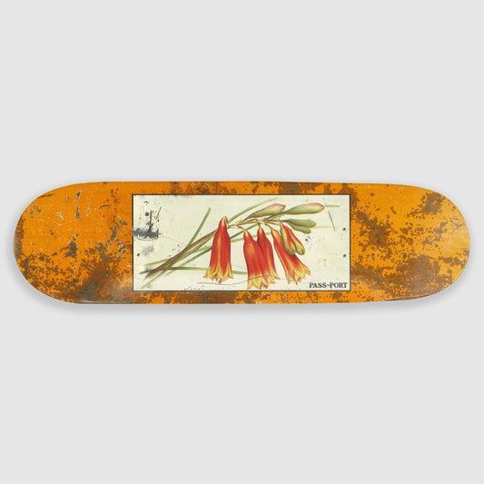 Passport Skateboards Deck Tin Floral Series Bells 8.25" Pass Port