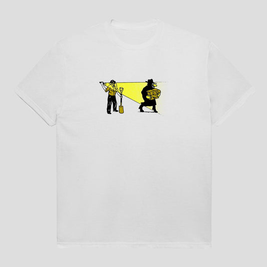 Passport Tee Caught In The Act White Pass Port Skateboard T-Shirt