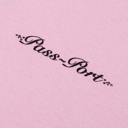 Passport Tee Champers Pink Pass Port Skateboard T-Shirt