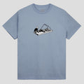 Passport Tee Greedy Stonewash Blue Pass Port Skateboard T Shirt