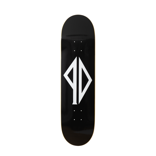Piss Drunx Skateboard Deck Original Logo Black/White 8.25"
